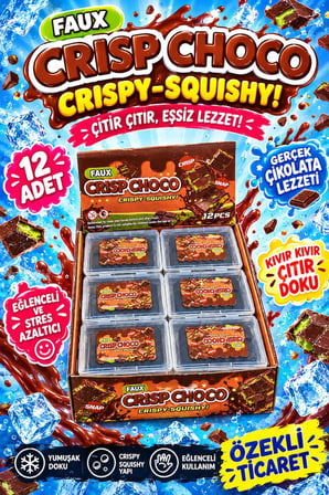 Kırılabilen crısp choco çikolata fenomen çikolata