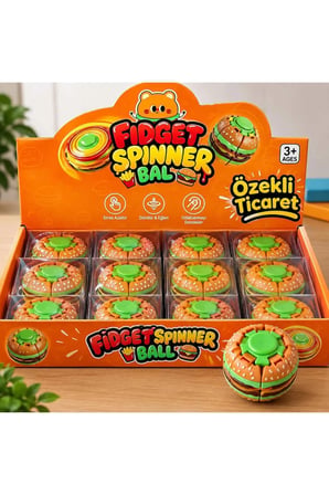 EN İYİ RULMAN FIDGET SPINNER BALL – Hamburger Tasarımlı Döner Stres Topu