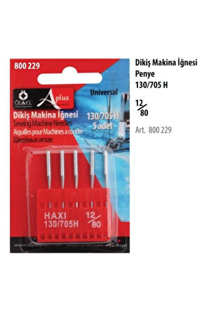 Dikiş Makina İğnesi, Penye Dikiş İğnesi 14/90  5 adet 800 229