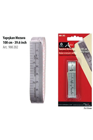 Masaüstü Yapışkan Mezura 100 cm 39.6inch 900 202