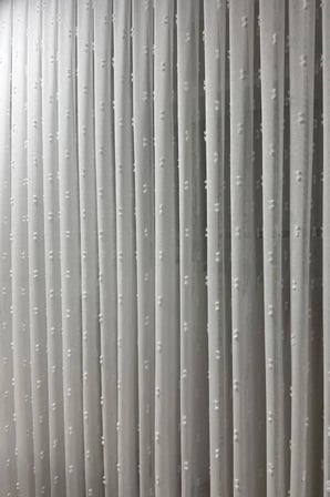 Linen Ponpon Tül Perde|1/3 Sık Pile| Keten Kumaş, Ağır Gramaj, Kurşun Etekli | Zarif ve Şık