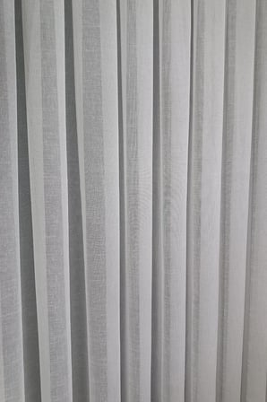 Keten Foldet Tül Perde (1/3 Sık Pile) Ağır Gramajlı Kırışmaz Ütü İstemez