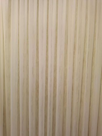 Özgün Perde Ekru Tül Perde Gold Bambu (Sık Pile 1 x 3)