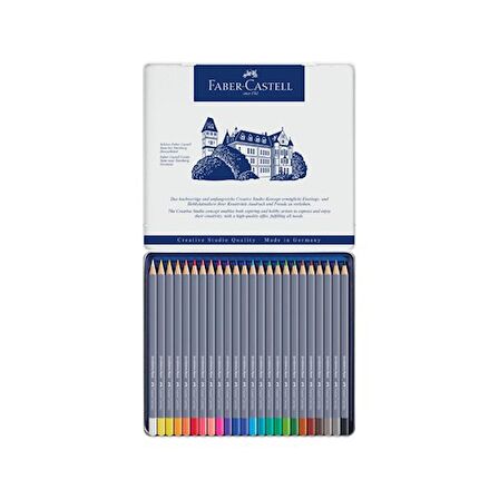 Faber Castell Goldfaber Aquarell Kuru Boya 24'lü