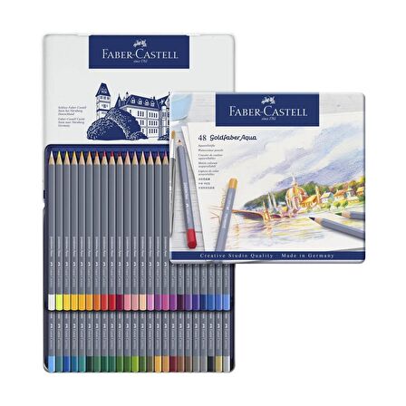 Faber Castell Goldfaber Aquarell Kuru Boya 48'li