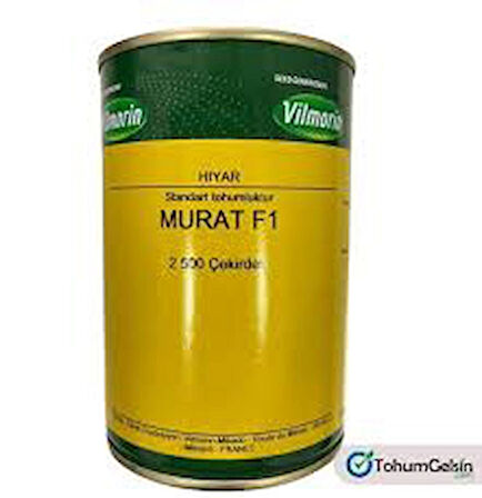 VİLMORİN MURAT F1 2500 ÇEKİRDEK HİBRİT OTURAK HIYAR TOHUMU