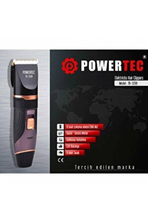 Powertec 3200 Tıraş Makinesi Pwr3200