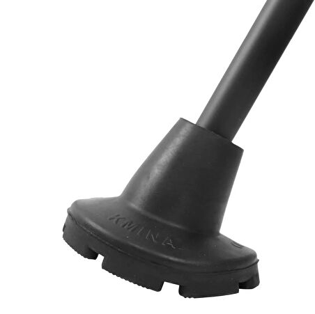 Ekstra Geniş Tabanlı Kaydırmaz Kauçuk Koltuk Değneği / Baston Lastiği (İç Çap: 2 Cm)