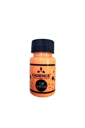 Glow In Dark Karanlıkta Parlayan Boya 580 Turuncu 50ml