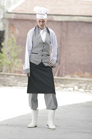 Palalı Pvc Beyaz Gıda ve Sanayi Uzun İş Çizmesi