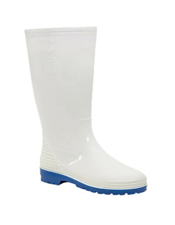 Palalı Pvc Beyaz Gıda ve Sanayi Uzun İş Çizmesi