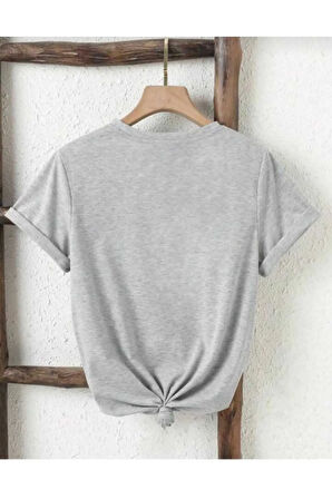 malkoçbey panter kurdela baskılı oversize unisex basic t-şhirt