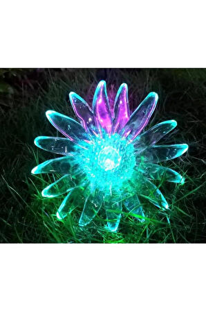 Güneş Enerjili Bahçe Işığı Bahçe Papatya Figür,Solar Aydınlatma Bahçe Süslemeleri