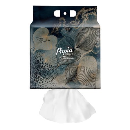 Şeylişeyler - Papia Home Asmalı Kağıt Havlu 250 Yaprak 5 Paket - Karışık (Asorti) Desenler