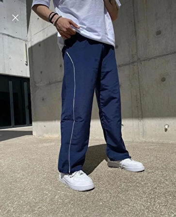 Paraşüt Kumaş Oversize Eşofman altı / Pantalon