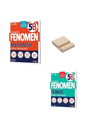 5. Sınıf B Serisi Matematik ve Türkçe Soru Bankaları