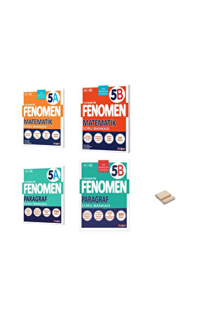5. Sınıf A ve B Serisi Matematik ve Paragraf Soru Bankaları