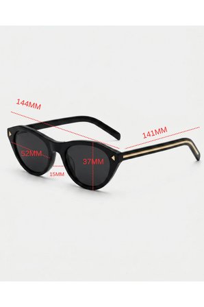 Parodi Siyah Unisex Popüler Güneş Gözlüğü Sap Gold Aksesuarlı %100 Uv400 Korumalı