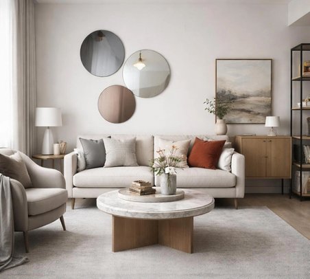 Şişecam Salon Duvar Aynası