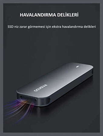 Oykutech Pasko Serisi M2 Dual Protokol SSD Kutusu 