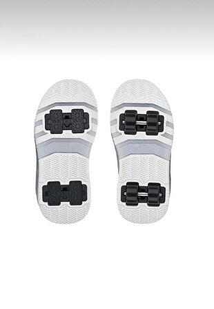 Majhi Rocky Patenli Çocuk Ortopedik Işıklı Tekerlekli Patenli Spor Kaykay 4 Tekerli Ayakkabı