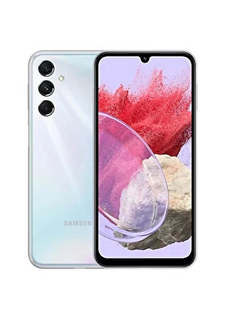 Samsung Galaxy M34  5G 6 GB RAM 128 GB Gümüş  Akıllı Telefon (Samsung Türkiye Garantili)