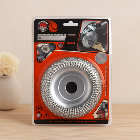 Ahşap Törpü Eğe Disk 115 mm (Gümüş)