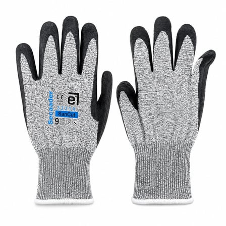 10 Adet Zebra No 9 Medium Kesilme Dirençli Nitril İşçi Eldiven Bandı