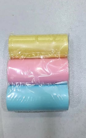 Çocuk Fotoğraf Makinesi Yedek Termal Baskı Kağıdı Renkli (3 Lü Rulo) – 57x25mm