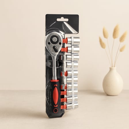 Krom Vanadyum 1/2" 12 Parça Lokma Seti (8-24 mm)