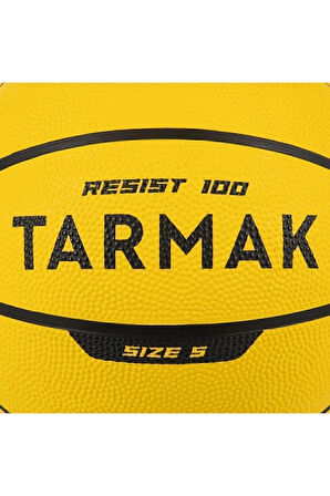 5 Numara Tarmak Basketbol Topu - 5 Numara - Sarı - R100 Golden State Warriors Pompa dahil değildir
