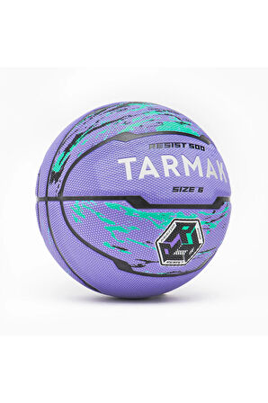 Tarmak Basketbol Topu R500 - 6 Numara - Mor Turkuaz