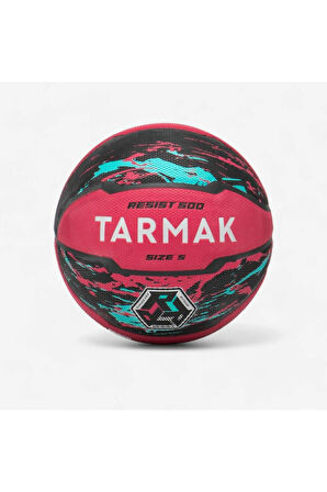 Tarmak Çocuk Basketbol Topu - 5 Numara - Pembe/Siyah - R500