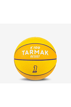 Mini Basketbol Topu - 1 Numara - Sarı  