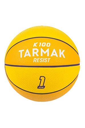 Tarmak Mini Basketbol Topu - 1 Numara - Sarı / Mor - K100