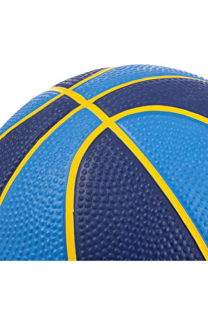 Mini Basketbol Topu Iç Ve Dış Mekan Basketbol Topu K100 1 Numara Mavi
