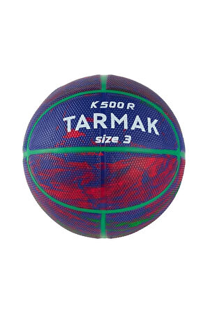 Pompa dahil değildir Tarmak Çocuk Basketbol Topu - 3 Numara - Mavi / Kırmızı - K500 3 Numara FIBA M