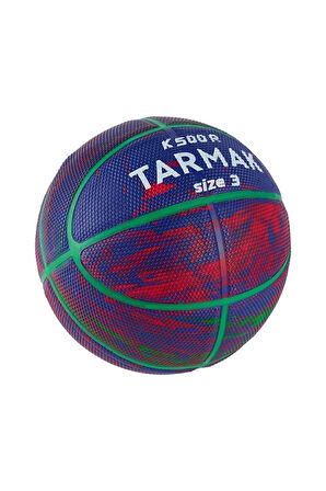 Pompa dahil değildir Tarmak Çocuk Basketbol Topu - 3 Numara - Mavi / Kırmızı - K500 3 Numara FIBA M