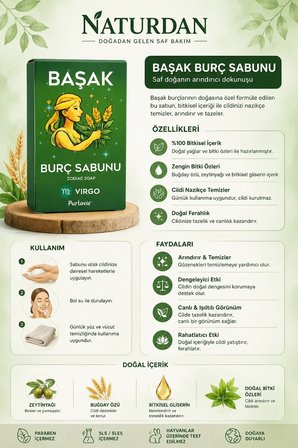 Başak sabunu-100g Doğal El Yapımı