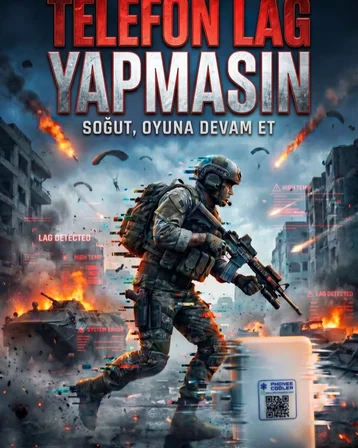 Telefon Soğutucu PhonesCooler  Turuncu