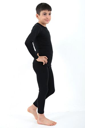 Termal Unisex Çocuk Pamuklu Termal Takımı PUPOOL