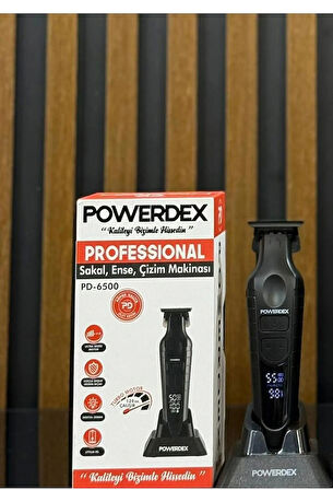 powerdex Pd-6500 Profesyonel Sakal, Ense ve Çizim Makinası