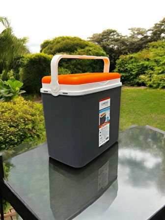 Safari 24 Lt Taşınabilir Buzluk Portatif Soğutucu Cooler Box Turuncu
