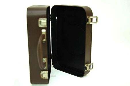Dekoratif Metal Radyo Bavul Vintage Dekoratif Hediyelik