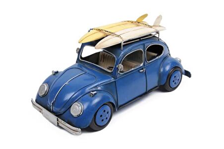 Dekoratif Metal Araba Vintage Ev Ofis Hediyelik