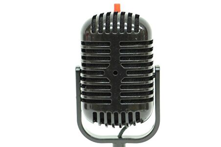 Mikrofon Siyah Karaoke Speaker Hediyelik
