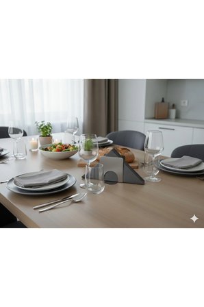 Minimalist Tasarım 304 Paslanmaz Çelik Peçetelik 2 Adet Lüks Saten Dokulu & Paslanmaz Metalik Tek Ebat Çelik 10 x 10