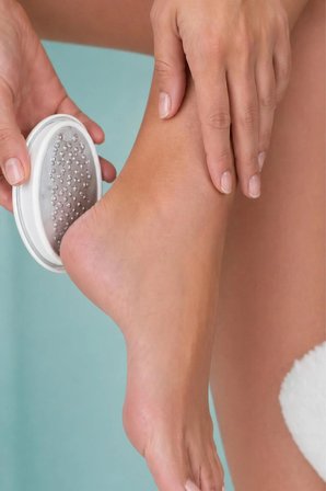 Ped Egg Ayak Rendesi Topuk Nasır Temizleyici Ergonomik Ayak Bakım Törpüsü Pratik Kullanım