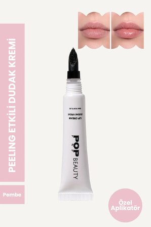 Peeling Yapan Dudak Kremi (Pembe) & AYDINLIK VEREN GÖZENEK KÜÇÜLTEN MAKYAJ BAZI