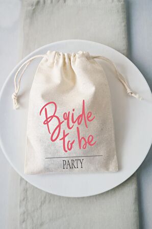 Bride To Be Party Hediye Kesesi - 10 Adet